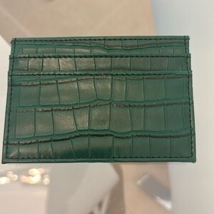 Green Leather Women's Wallet